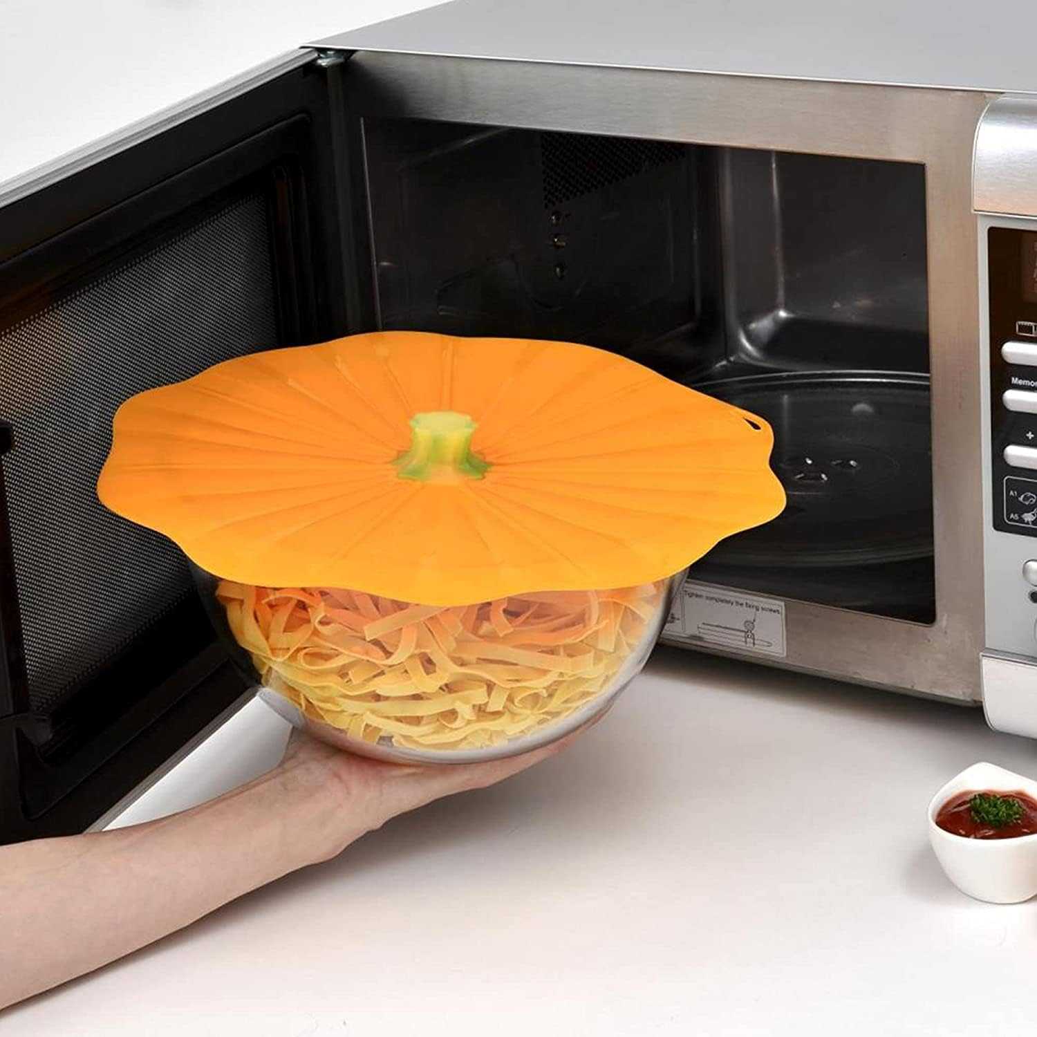 Charles Viancin tapa de silicona apta para horno, diseño otoñal