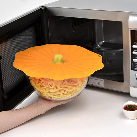 Charles Viancin tapa de silicona apta para horno, diseño otoñal