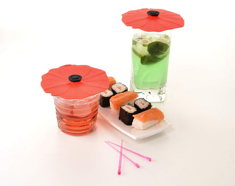 Charles Viancin Poppy tapa silicona para uso en exterior y exterior