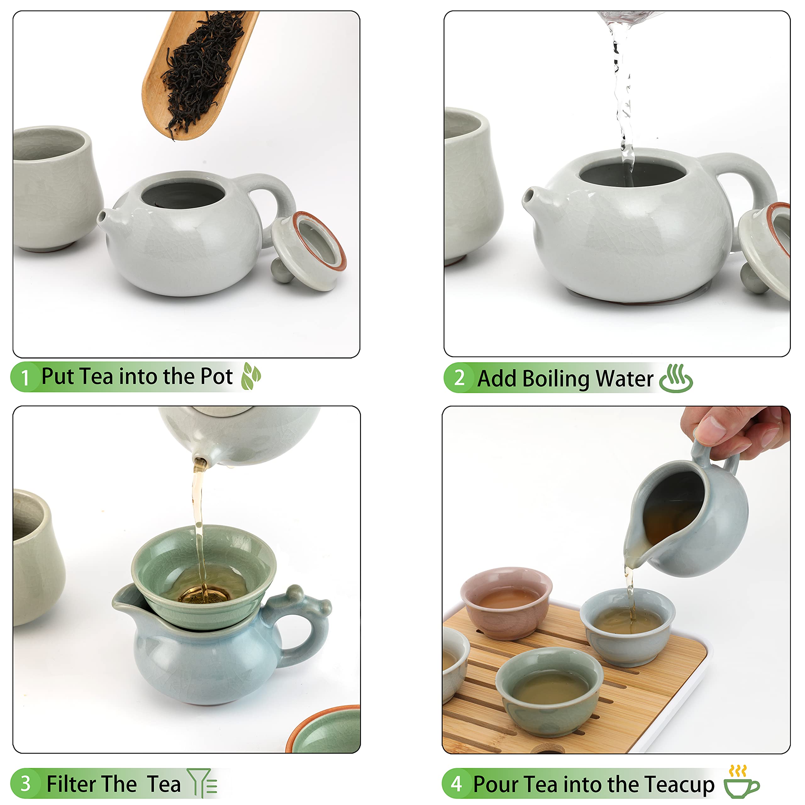 Chateau La Derive lata de té para conservar aroma y frescura