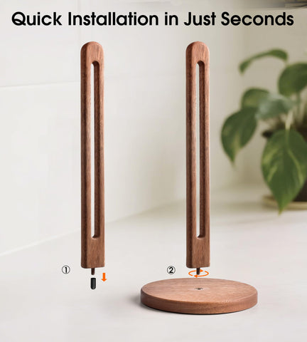 CHAUNCEY HOME columna extendida de 12 pulgadas para rollos jumbo, facilita manejo