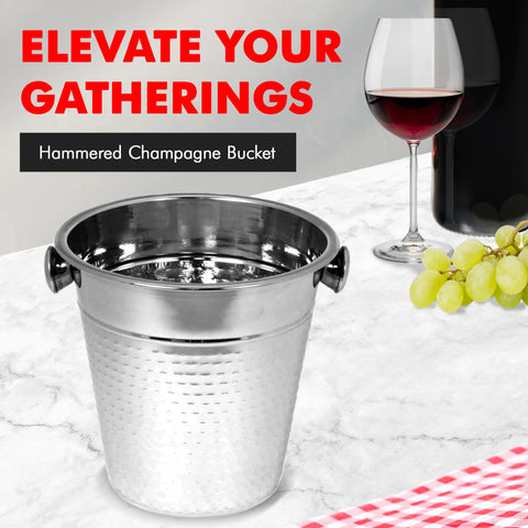 Cubeta Chef Craft capacidad 4 litros para botella y hielo.