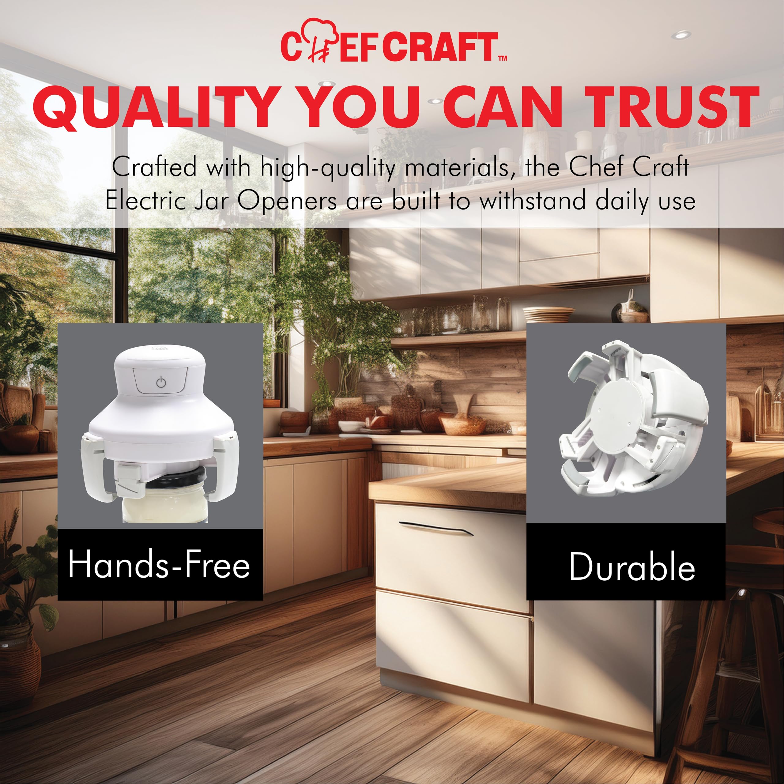 Chef Craft diseño duradero para uso diario y fiable.