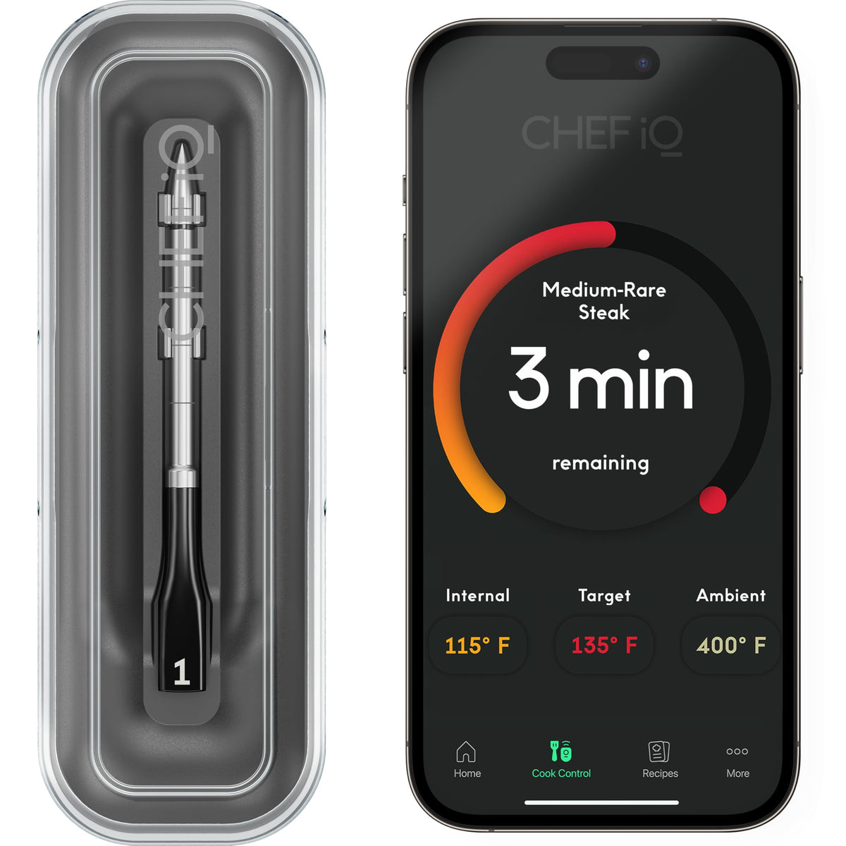 CHEF iQ Sense termometro inalambrico para monitoreo en tiempo real
