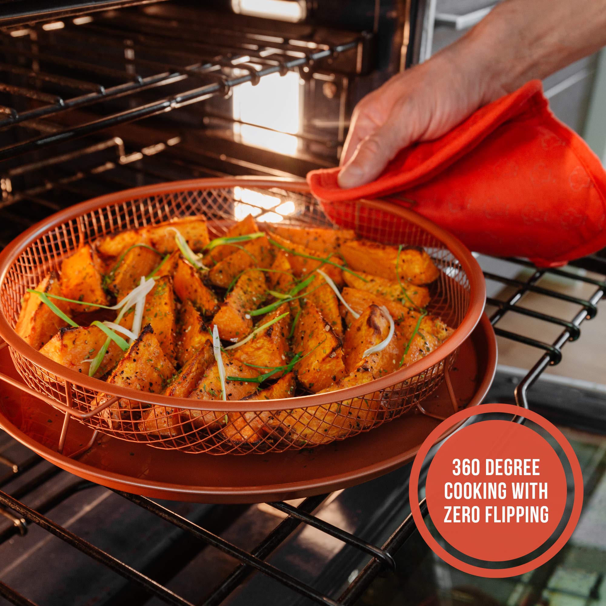 Cocina en parrilla con Chef Pomodoro, logra sabor ahumado sin perder vegetales pequeños.