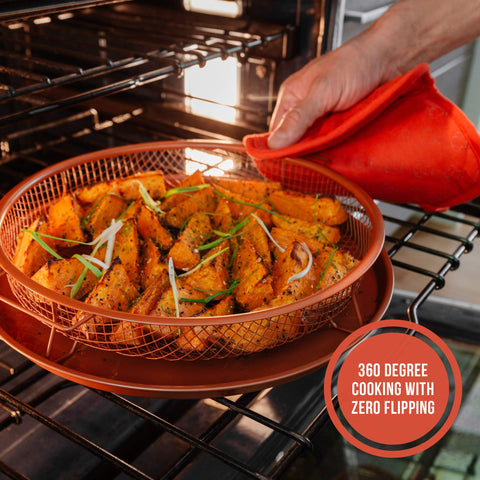 Cocina en parrilla con Chef Pomodoro, logra sabor ahumado sin perder vegetales pequeños.