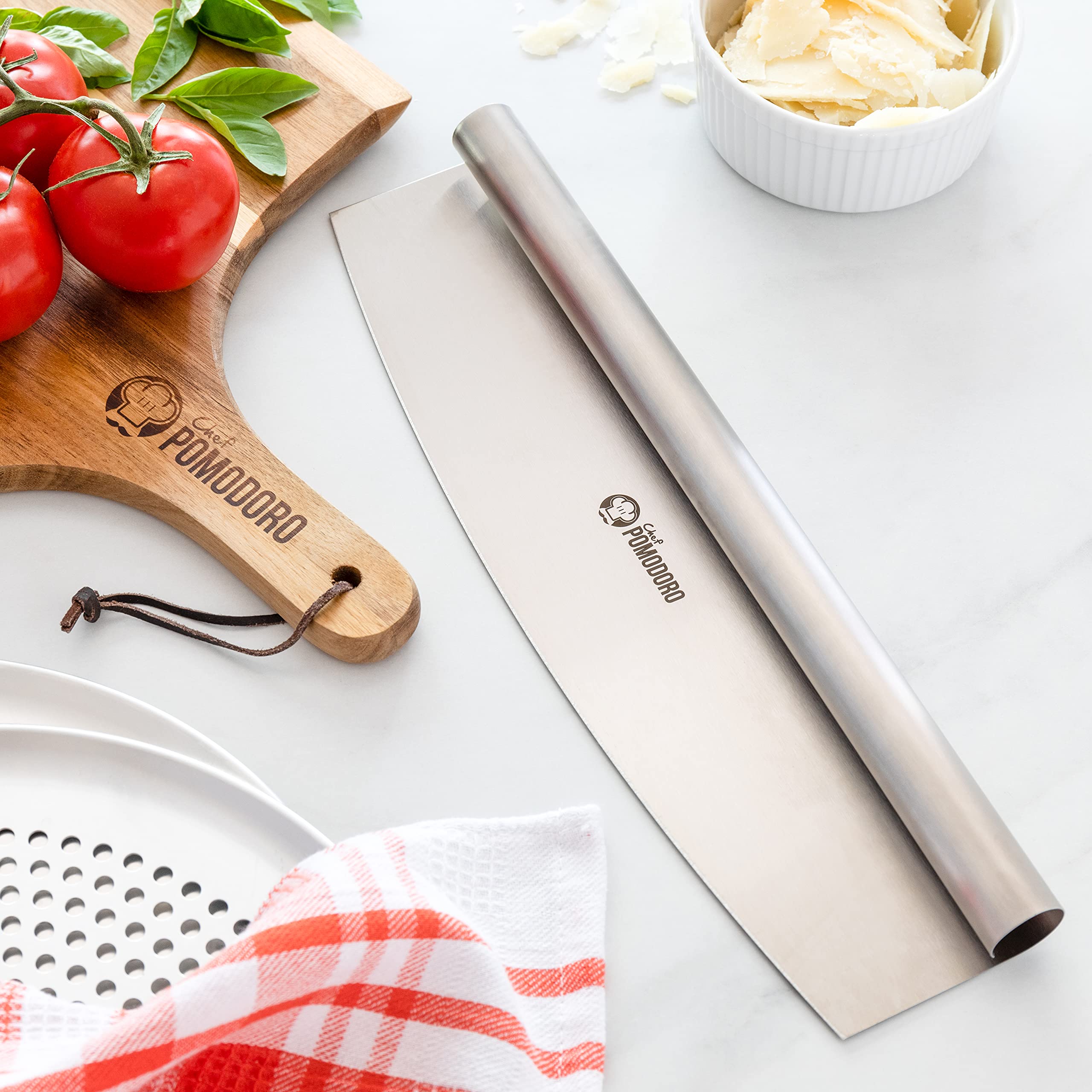 Picar verduras rápidamente con cortador Chef Pomodoro
