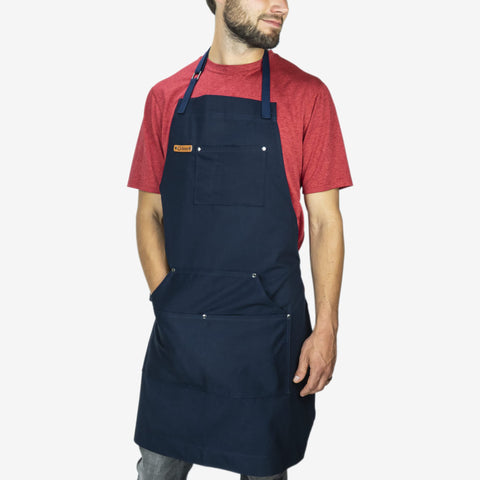 Lavable a máquina, Delantal Chef Pomodoro facilita el cuidado y la limpieza.