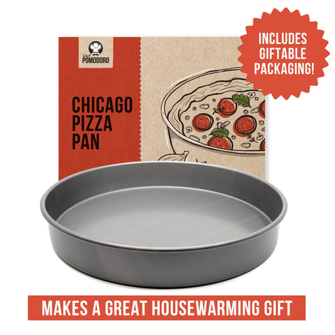Pan-pizza Chef Pomodoro apto para horno doméstico y usos variados