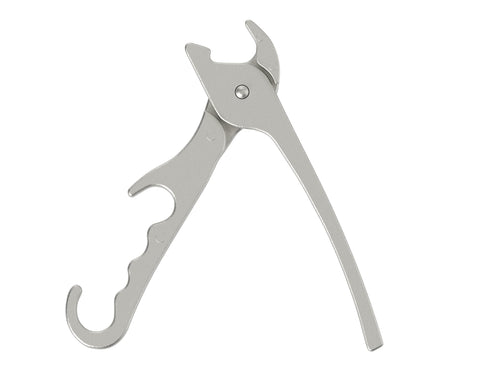 Pinza Chef Pomodoro para pizza de 8 pulgadas, manipulación segura.