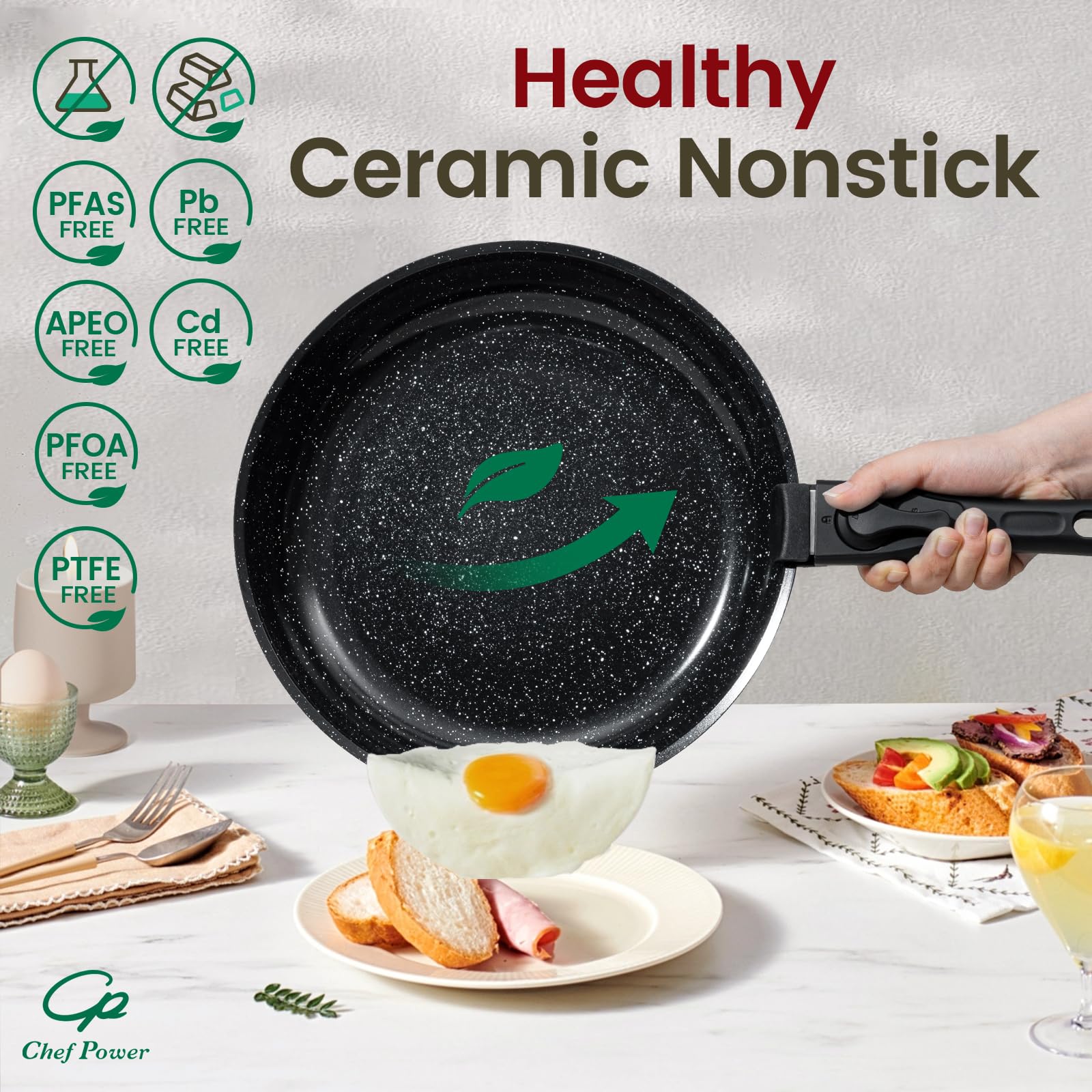 Chef Power apto lavavajillas facilita la limpieza tras cocinar.