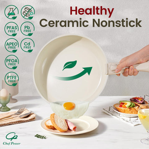 chef power olla ceramica 3-4 cuartos apta para inducción