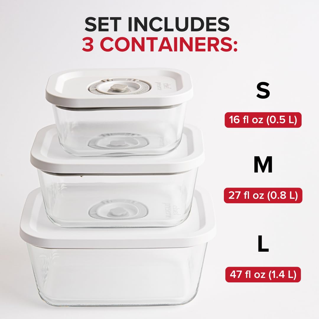 Tapa hermética Chef Preserve con silicona para evitar derrames y olores.