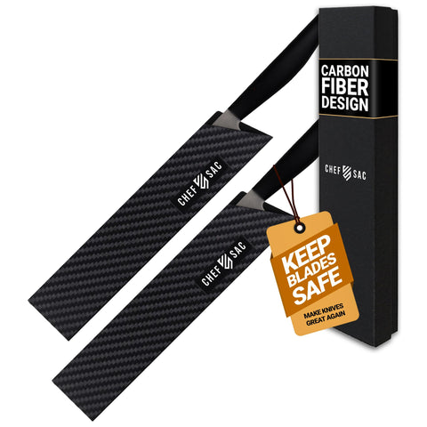 Protector de cuchillo Chef Sac de 8,5 pulgadas protege la hoja sin perder filo.