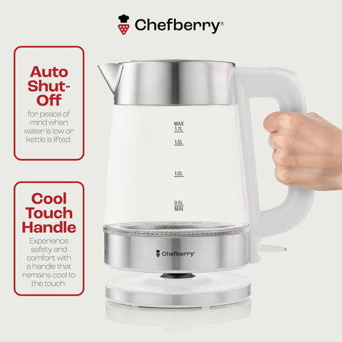 Chefberry asa fría al tacto para verter con seguridad