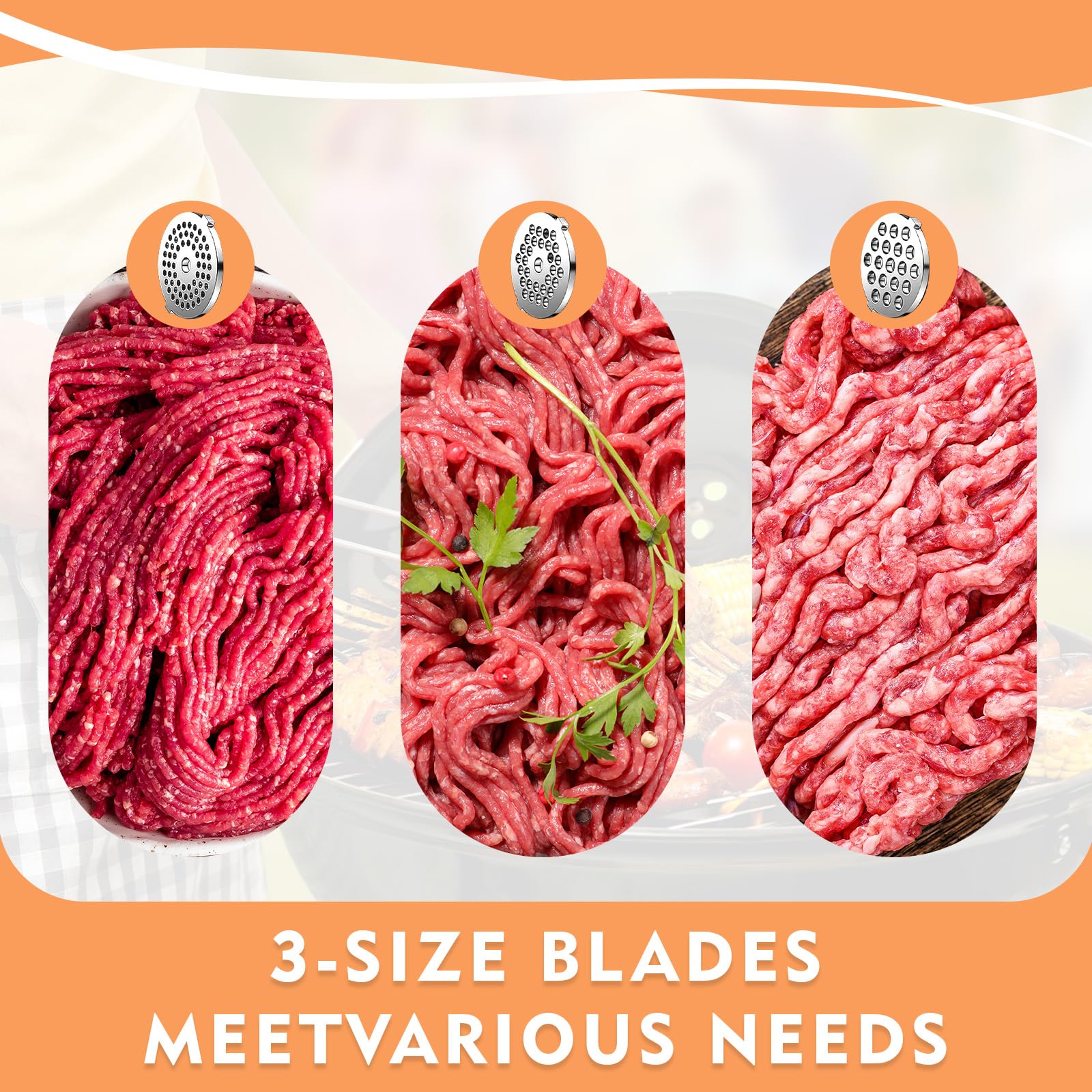 CHEFFANO Life Tubos para embutir salchichas: ideal para salchichas caseras y chorizos.