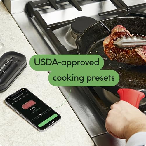 Sondas resisten altas temperaturas para uso en asadores y hornos.