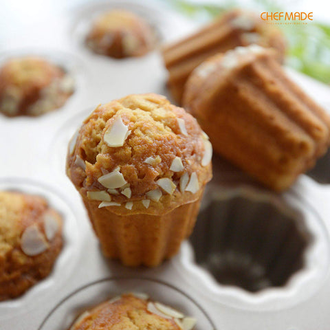 CHEFMADE molde canelé apto para hornear en casa con sabor casero.