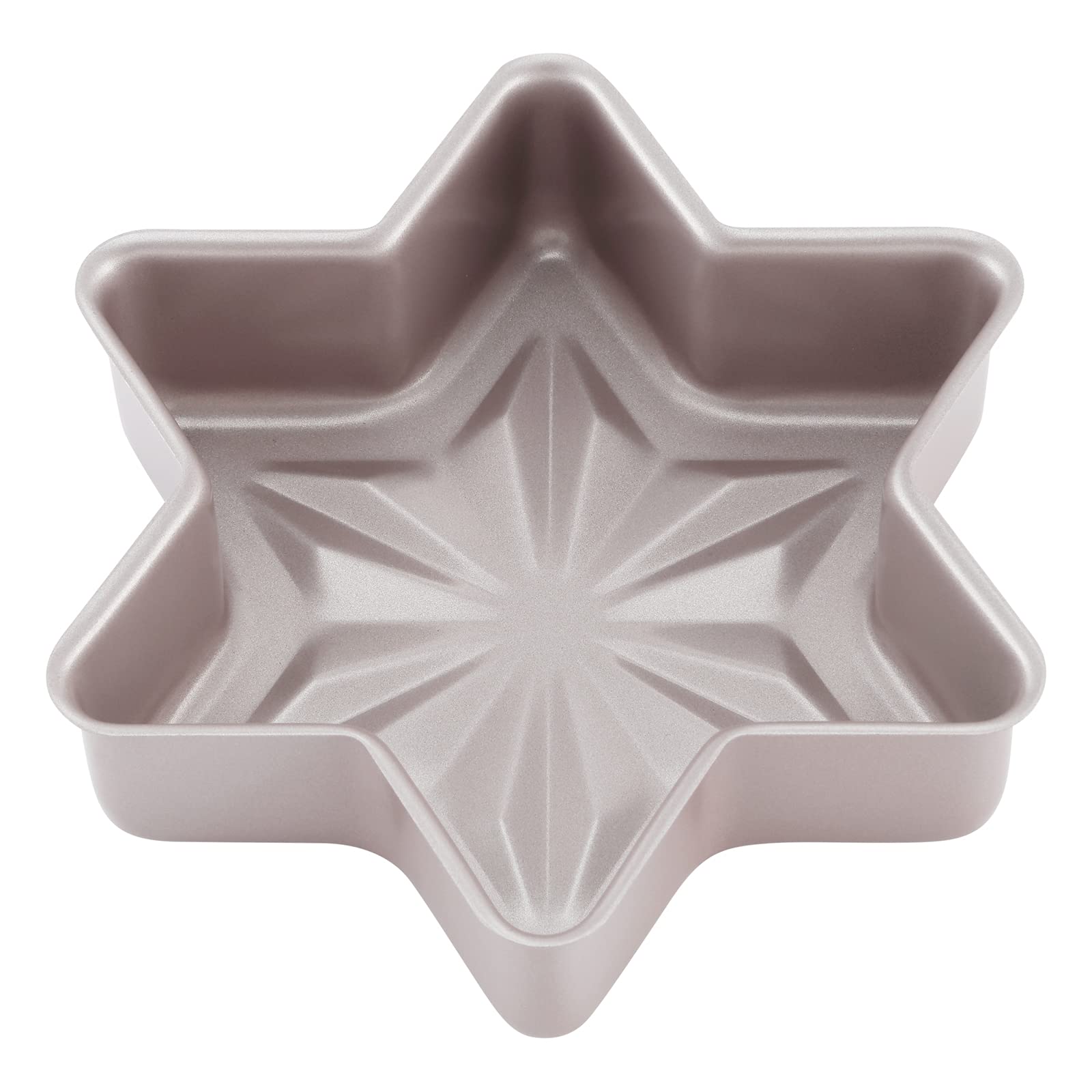 CHEFMADE pan en forma de estrella con superficie diamante para hornear uniforme