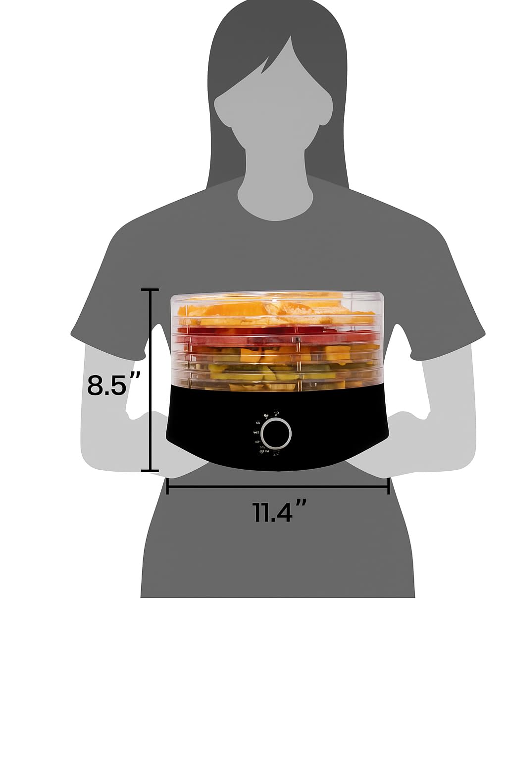 Chefnificent DryMax 280 acabado negro para cocina moderna