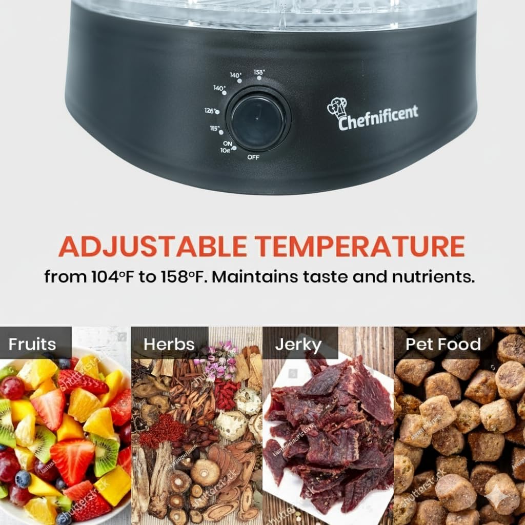 Chefnificent DryMax 280 calor uniforme para resultados consistentes
