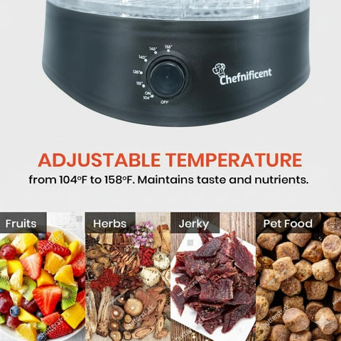 Chefnificent DryMax 280 calor uniforme para resultados consistentes