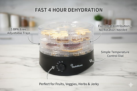Chefnificent DryMax 280 hierbas deshidratadas con aroma intenso