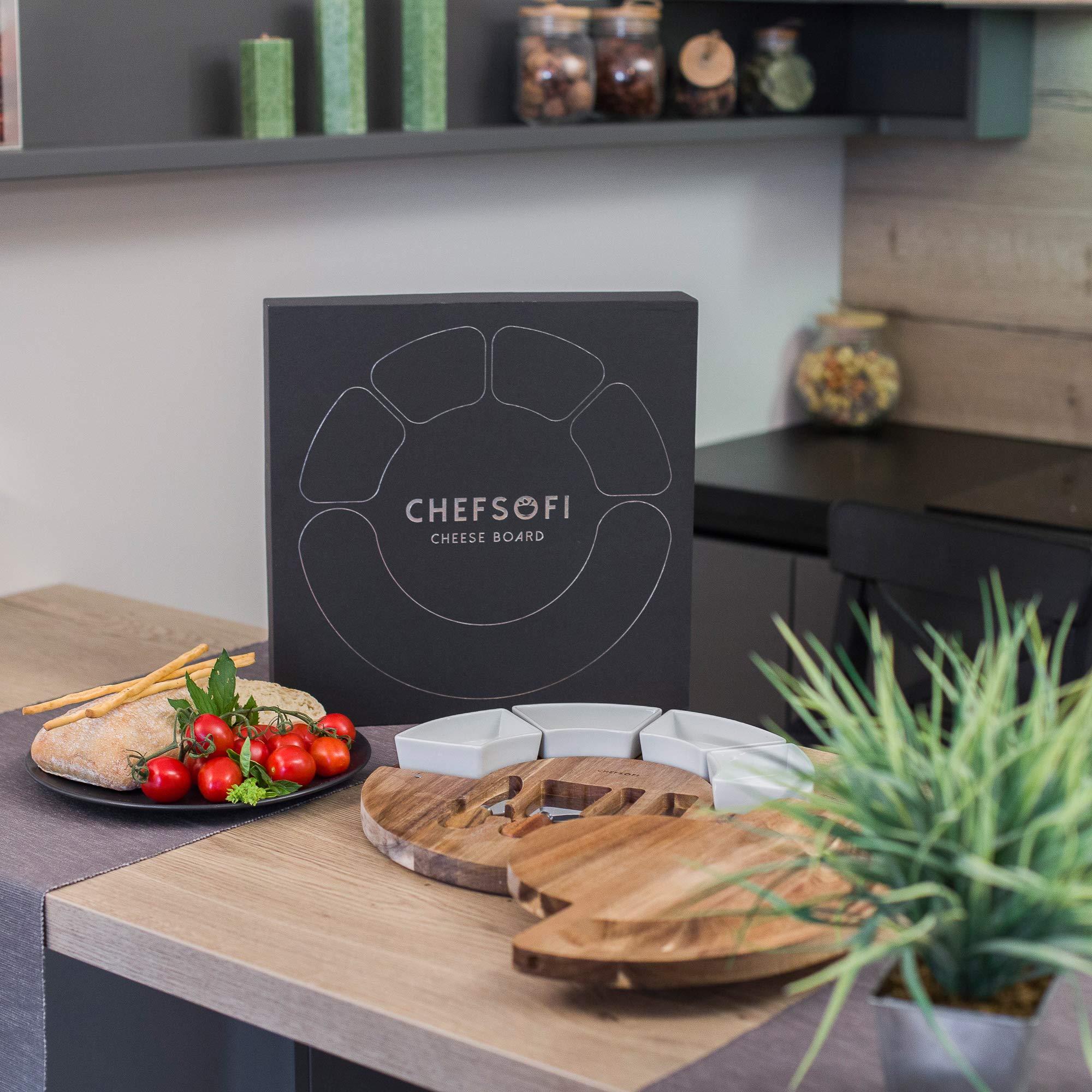 ChefSofi cuencos cerámicos para acompañamientos como frutas y frutos secos.