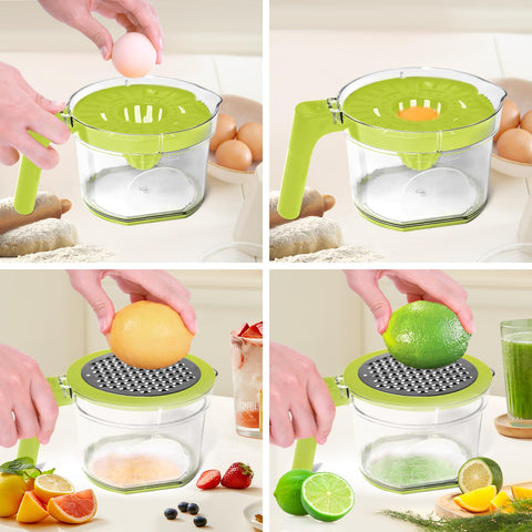 Rallador para ralladura de cítricos y jengibre de ChefVille