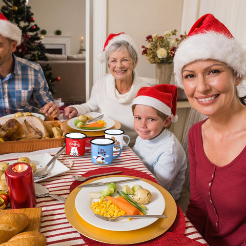 Tazas CHENGU esmaltadas en caja regalo, listas para sorprender