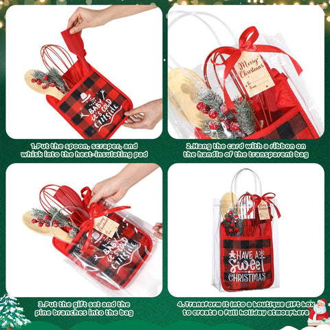 Bolsas de regalo transparentes CHENGU para envolver regalos