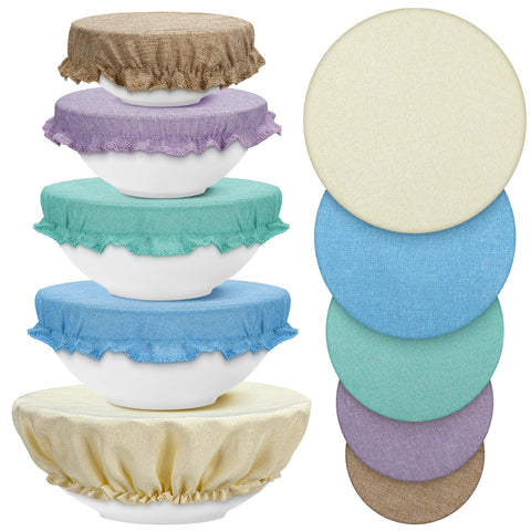CHENGU cubiertas de bol 10 cm para conservar alimentos frescos