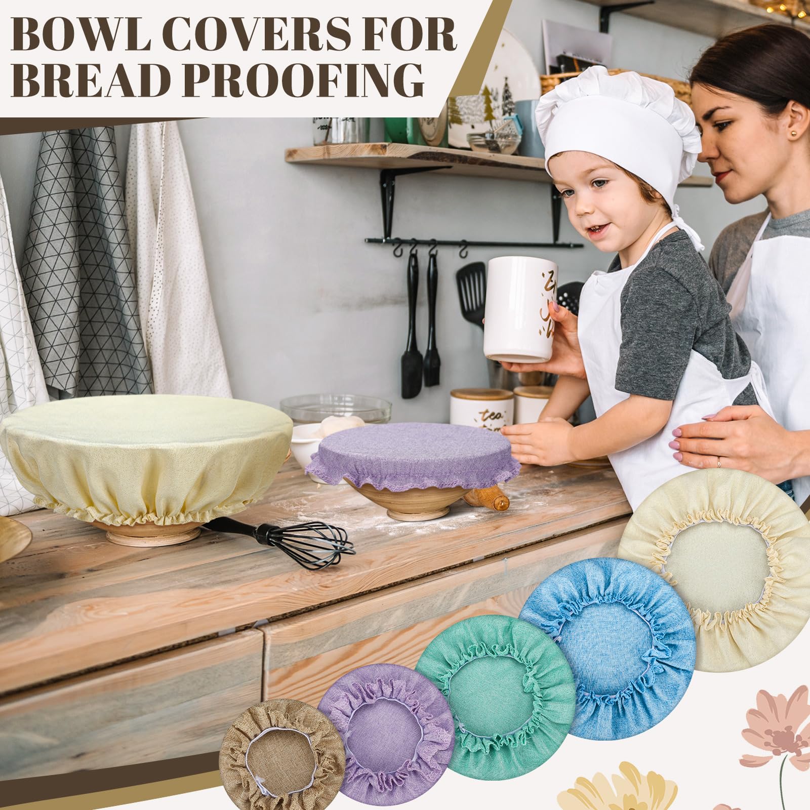 CHENGU cubiertas de bol 25 cm, evita derrames y mantiene frescura