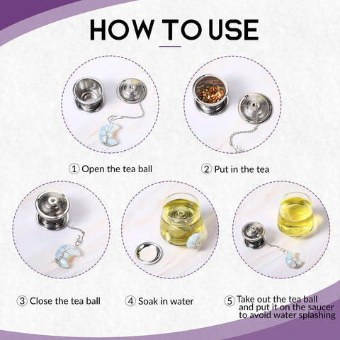 CHENGU colgante charm para colgar en tetera durante la preparación.