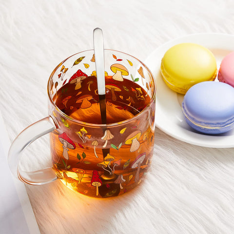 CHENGU Cuchara acero inoxidable dentro de la taza facilita mezclar.