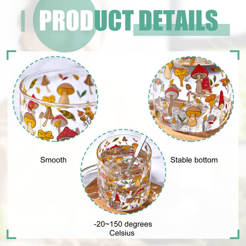 CHENGU Detalles de tamaño y capacidad 15oz para porciones.
