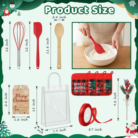 Espátulas CHENGU de silicona para uso suave y sin pegar