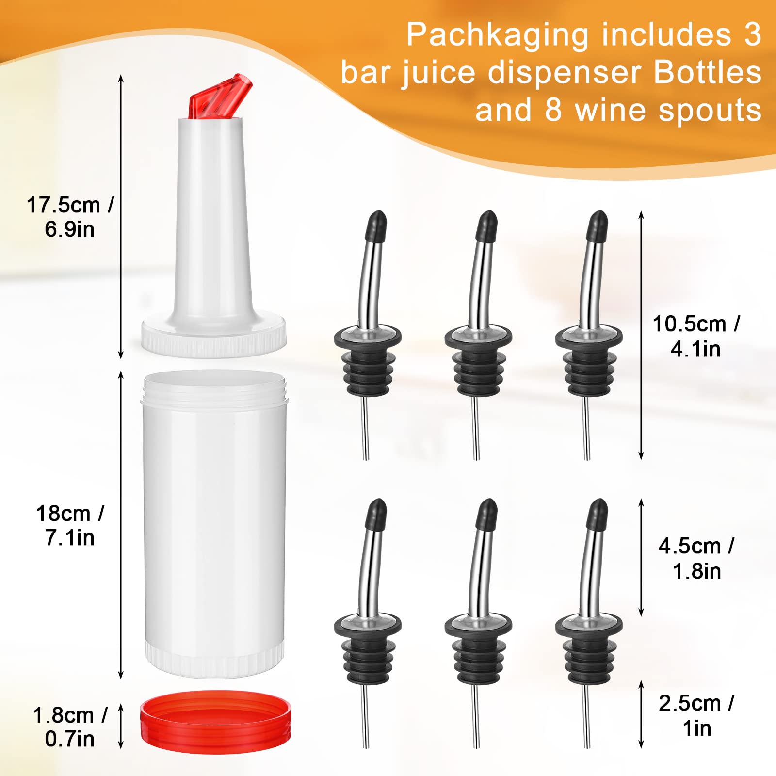 CHENGU picos cono de acero inoxidable para vertido suave y preciso