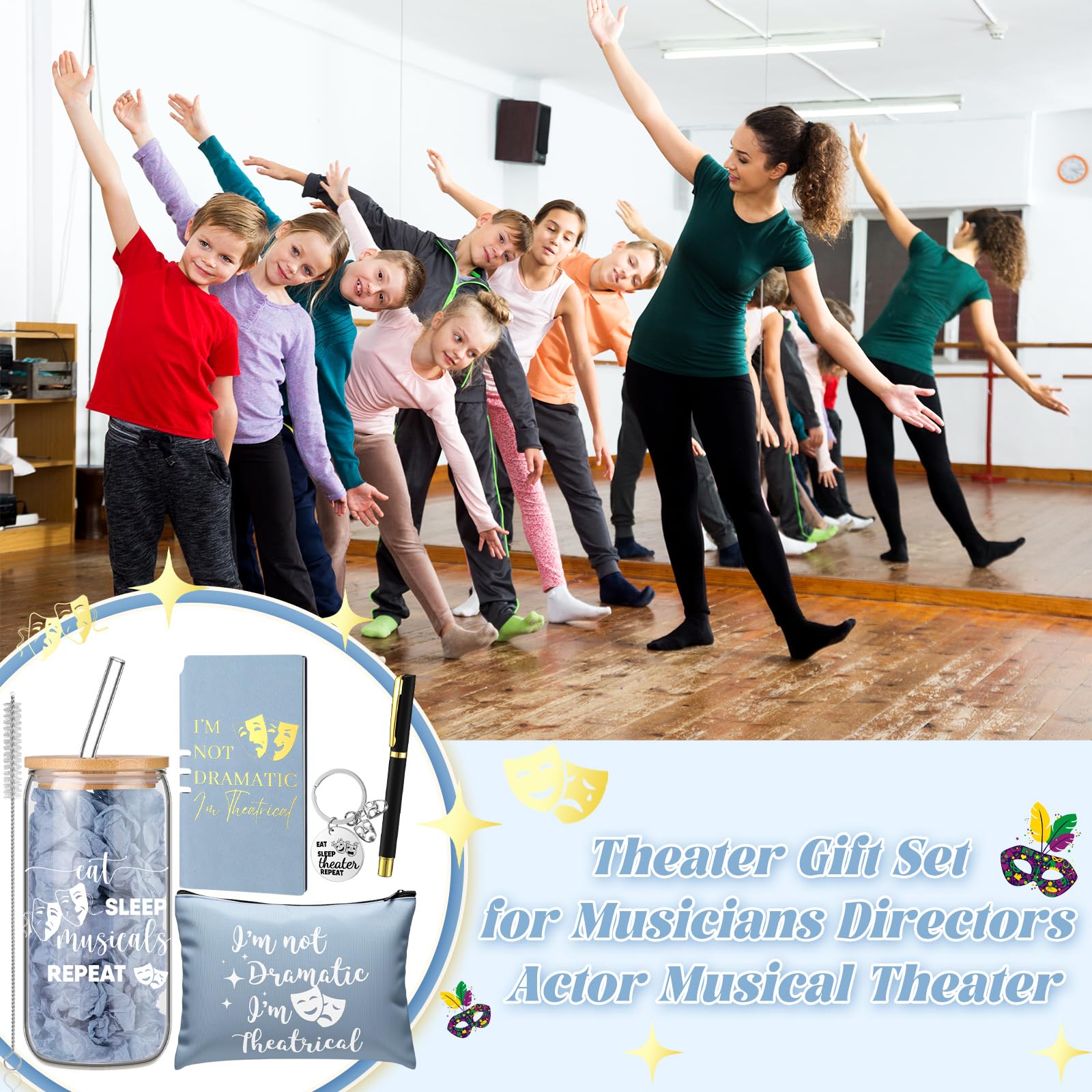 CHENGU conjunto teatral, regalo completo para amantes del teatro