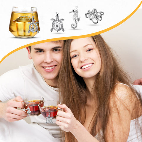 CHENGU infusor con caja regalo, perfecto para amantes del té.