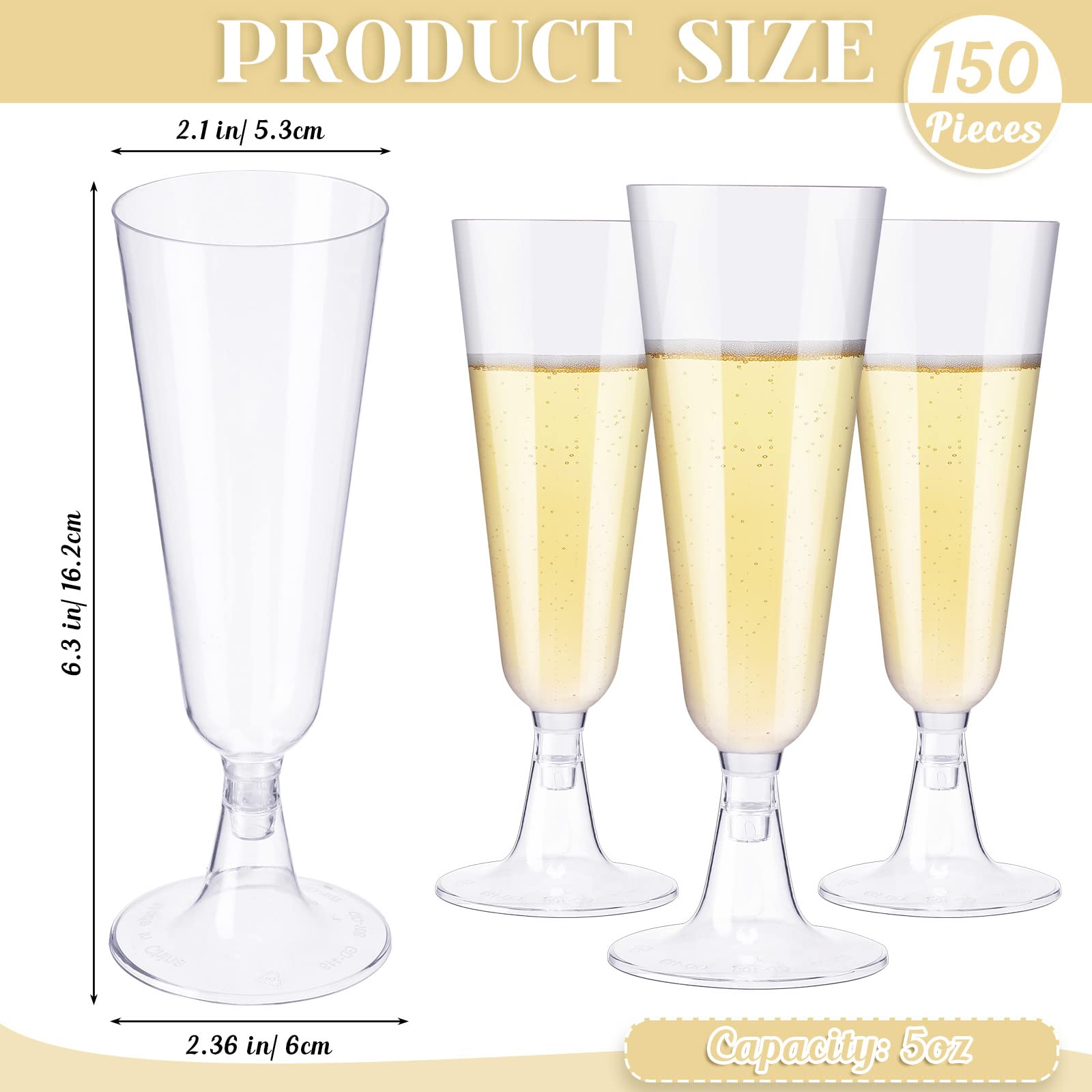 Copa de plástico CHENGU con aspecto cristalino y resistencia adecuada.