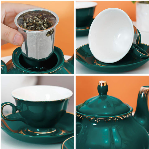 CHENP.HMC colador de té de acero inoxidable para infusiones limpias