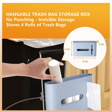 Chenthrall soporte-bolsas-basura mantiene bolsas organizadas y a mano en la cocina.
