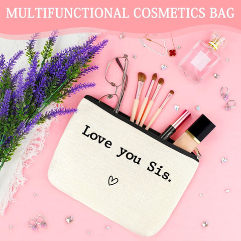 Estuche de maquillaje CHESACE, ideal para organización en cualquier bolso.
