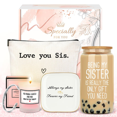 Taza CHESACE para hermanas, ideal para empezar el día con humor.