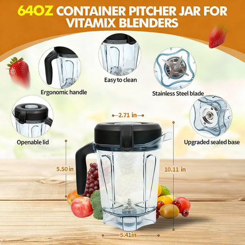 Compatibilidad Cheuyeehui con Vitamix para modelos selectos.