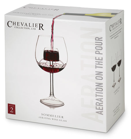 Sommelier Chevalier Collection: aireación al verter para suavizar taninos