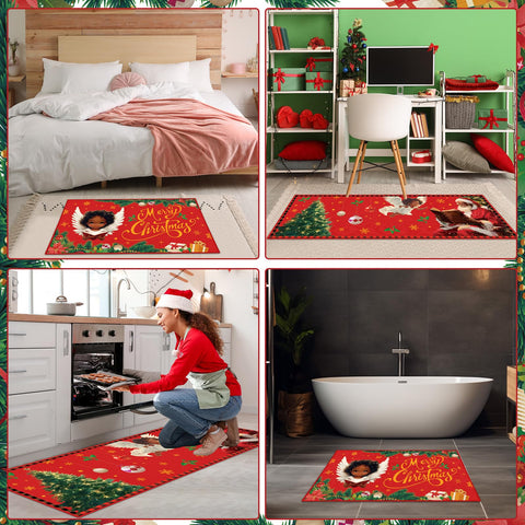 Ambiente navideño cálido para el hogar durante las fiestas.
