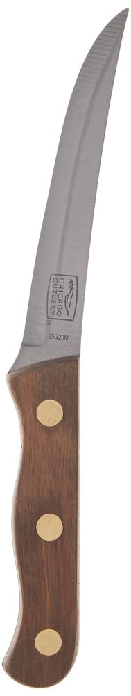 Chicago Cutlery B144 conjunto cuchillos bistec 4 piezas, corte preciso para la mesa.