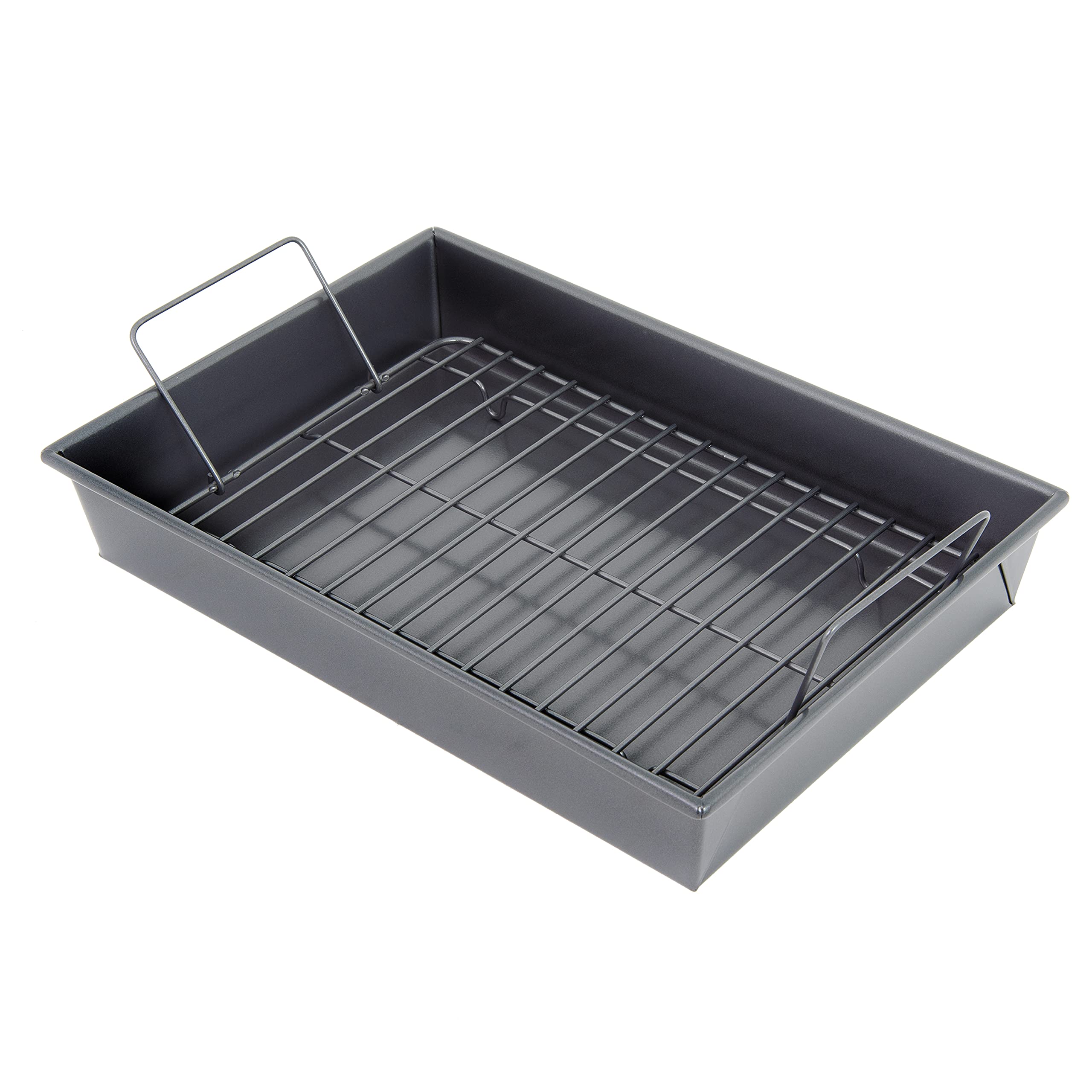 Apto para horno hasta 450°F y facilita la limpieza de Chicago Metallic 16947.